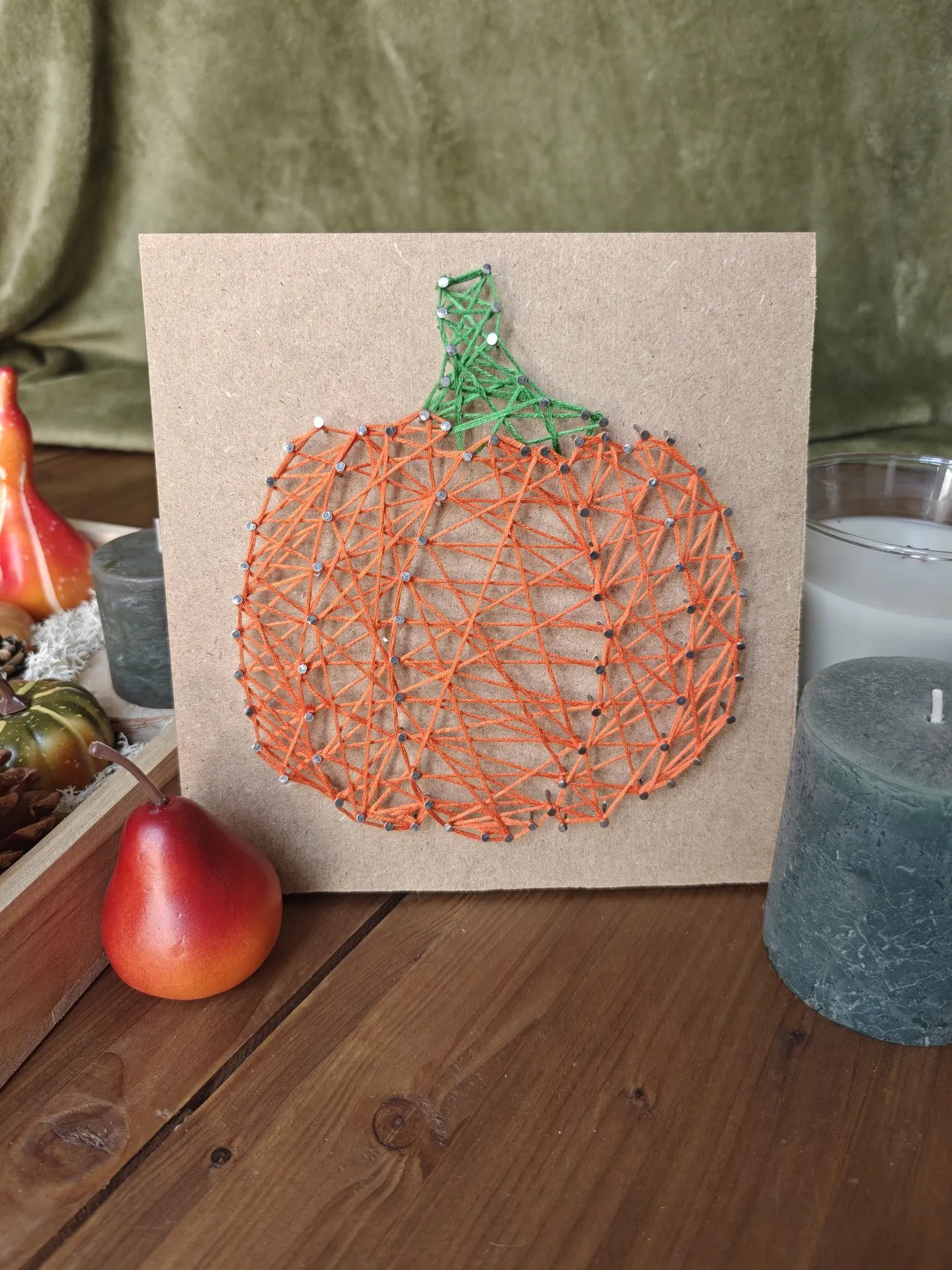 Kit créatif String Art Citrouille